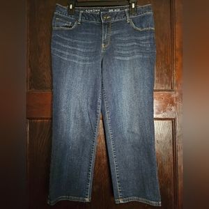 EUC Sonoma Mid Rise Denim Capri - Size 10